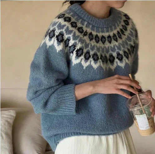 Cozy-Jacquard Sweater