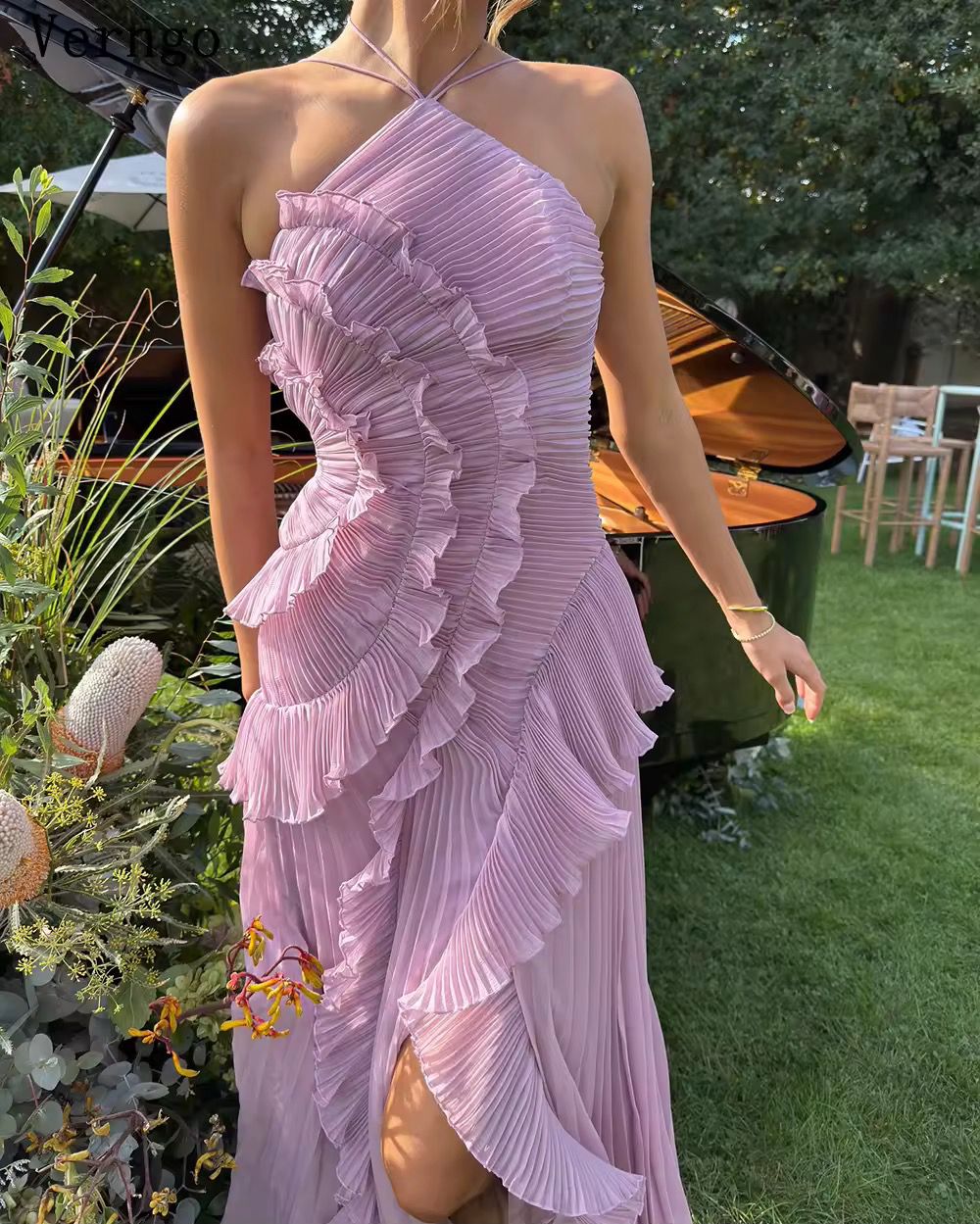 Lilac Statement Gown for Lasting Impressions