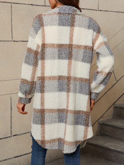 Polished Plaid Jacket