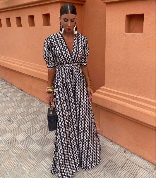 Effortless Bold Ethnic Dress