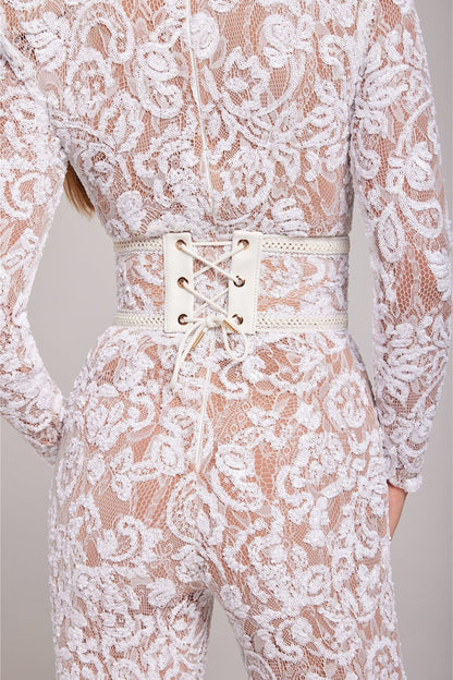 Elegant Silhouette Jumpsuit