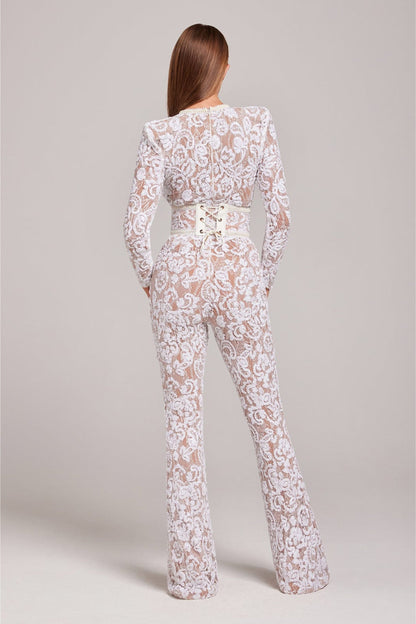 Elegant Silhouette Jumpsuit