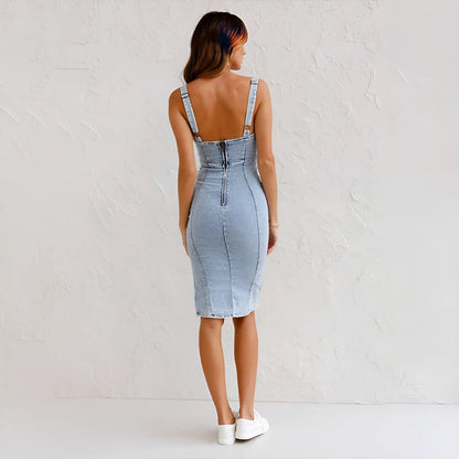 Effortless Cool Denim Dress