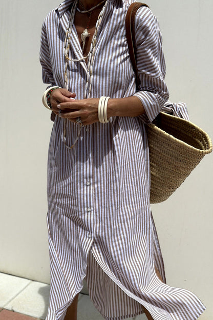 Chic-Comfort Striped Dress