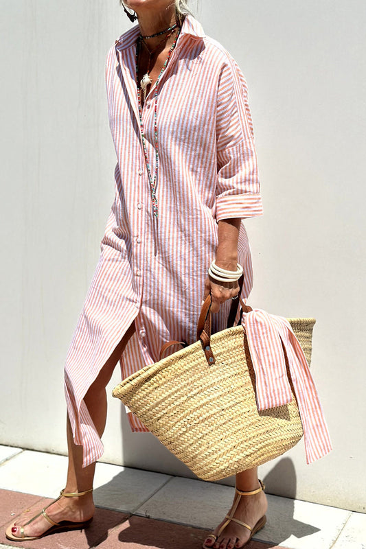 Chic-Comfort Striped Dress