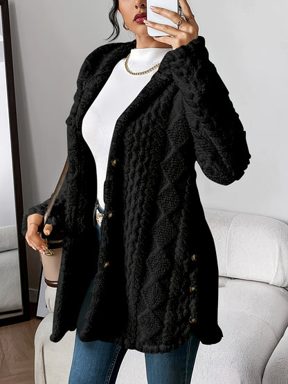 Cozy-Fleece Cardigan