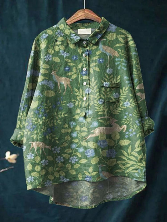Sunshine Floral Comfort Shirt