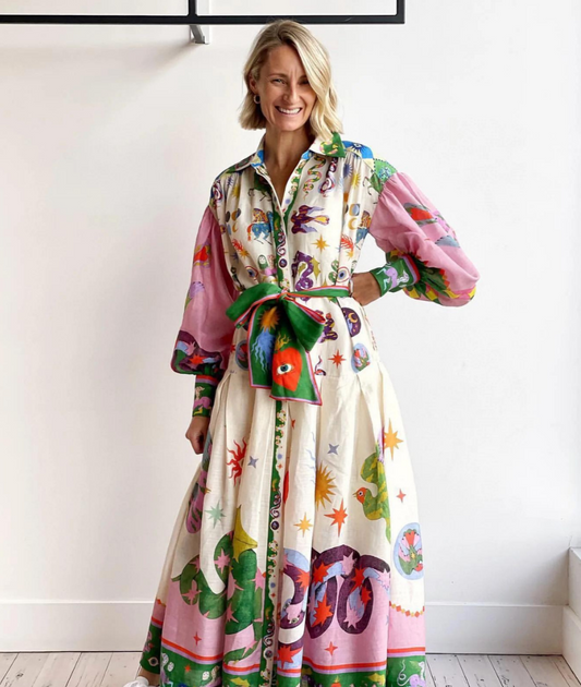 Vibrant Freedom Lightweight Dress