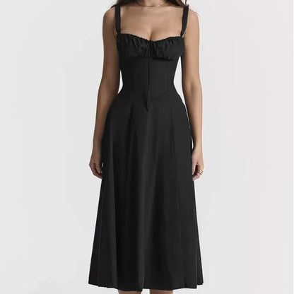 Chic All-Day Comfort Corset Dress
