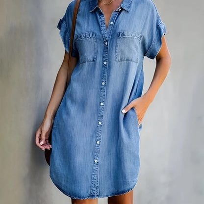 Chic Comfort Denim Dress