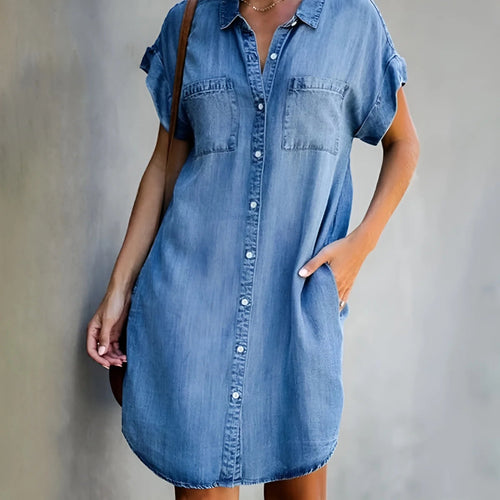 Chic Comfort Denim Dress