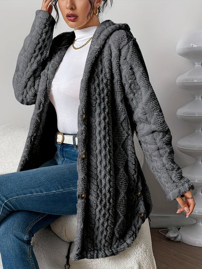 Cozy-Fleece Cardigan