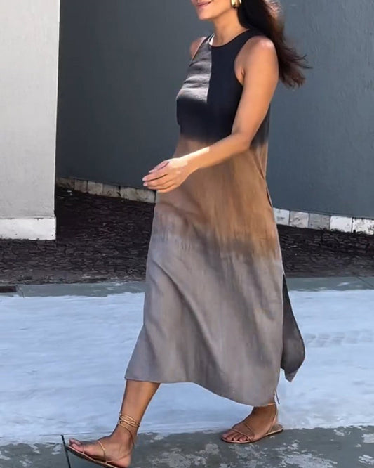 Effortless Chic Gradient Dress