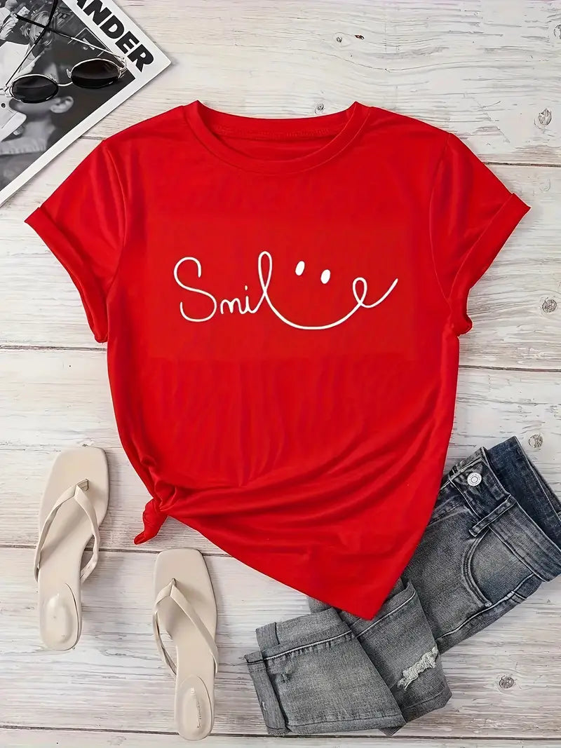 Effortless Chic Smile Tee