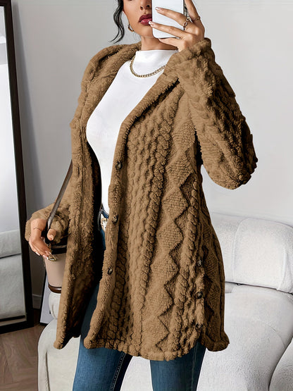 Cozy-Fleece Cardigan