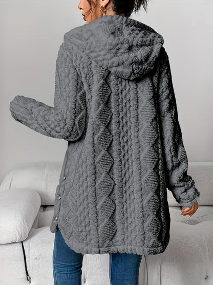Cozy-Fleece Cardigan
