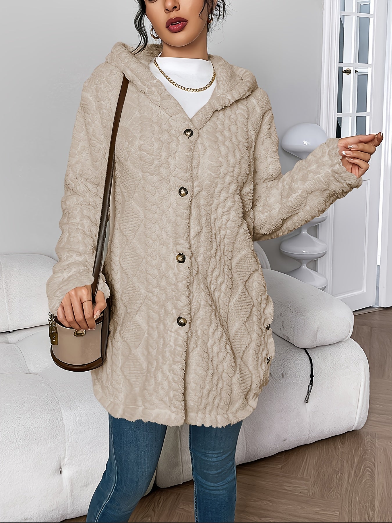 Cozy-Fleece Cardigan