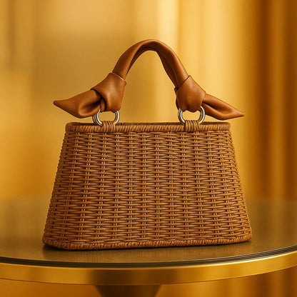 Roomy Silk-Lined Tote