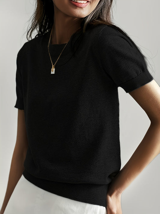 Flattering Cashmere-Blend Sweater
