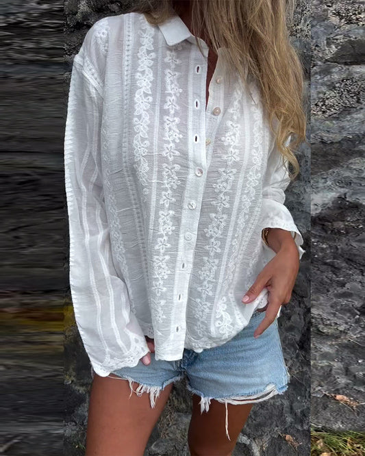 Timeless Chic Button-Up Polo