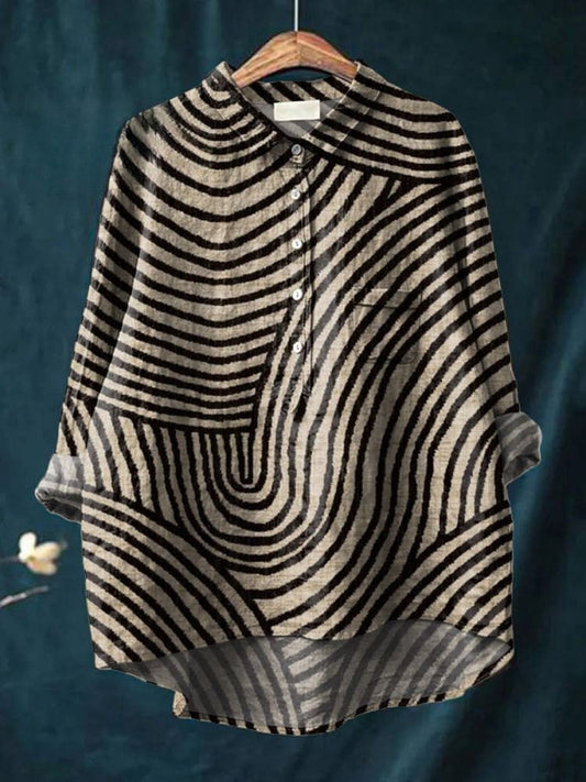 Effortless Elegance Cotton Linen Shirt