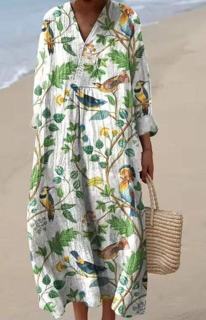 Effortless Floral Maxi Dress