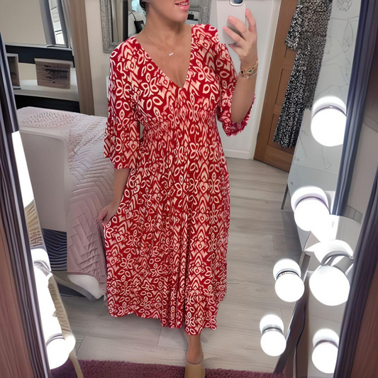 Effortlessly Chic Boho Maxi Dress