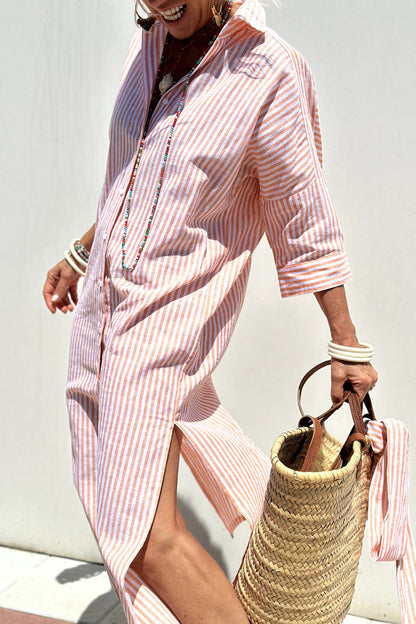Chic-Comfort Striped Dress