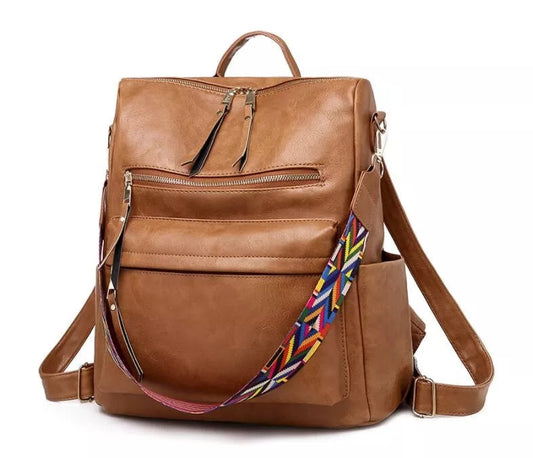 Premium Leather Backpack for Everyday Sophistication