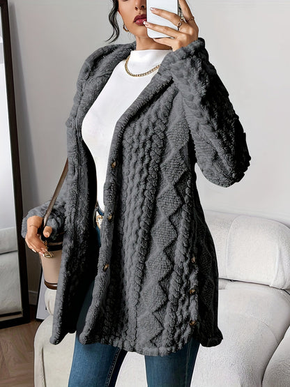 Cozy-Fleece Cardigan