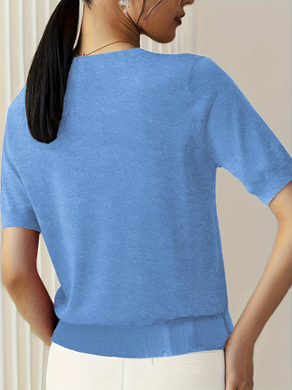 Flattering Cashmere-Blend Sweater