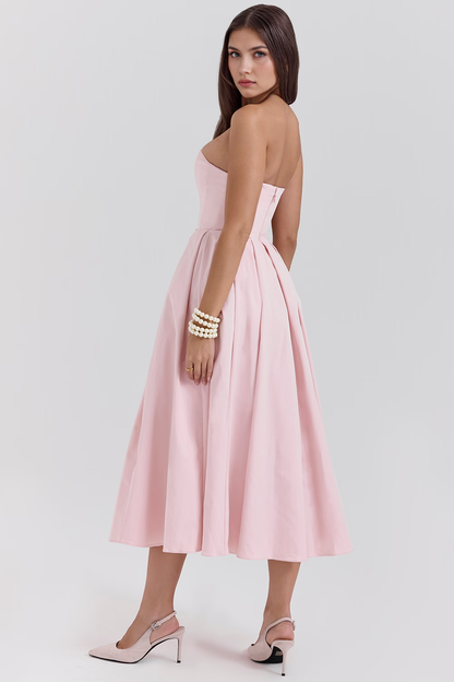Elegant-Shape Midi Sundress