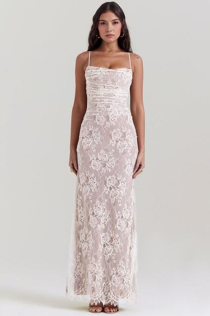 Flattering Lace Maxi for Event Elegance