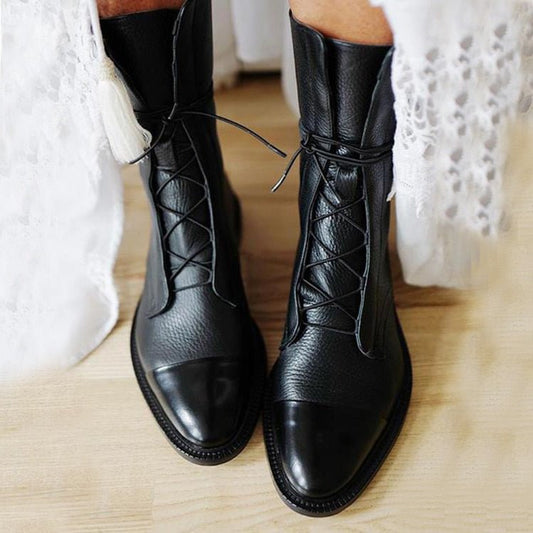 Effortless Elegance Heeled Boots