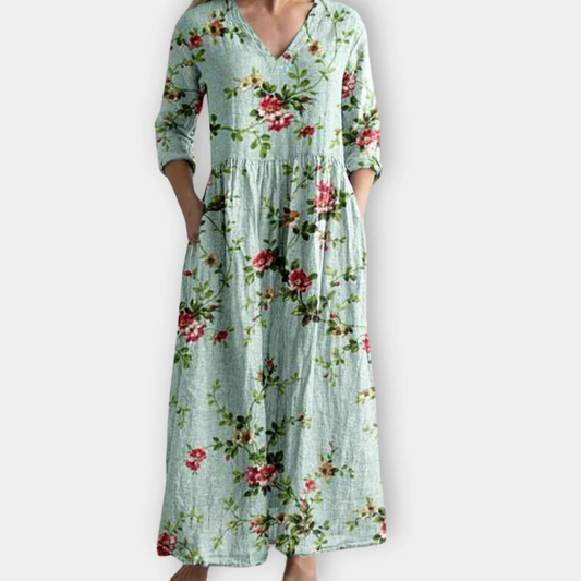 Flowing Freedom Boho Maxi Dress