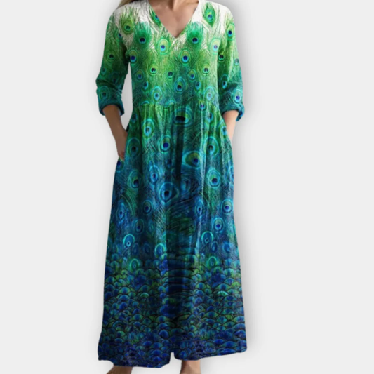 Flowy Boho Freedom Maxi Dress