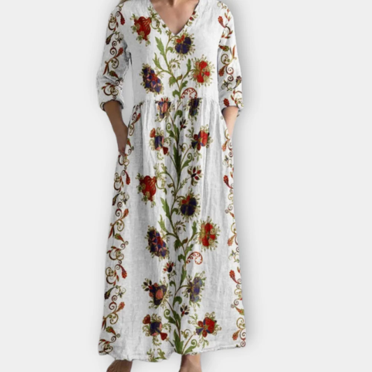 Free-Spirited Boho Maxi Dress