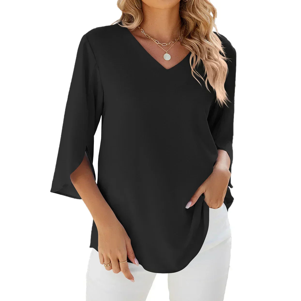 Breezy V-Neck for Ultimate Comfort