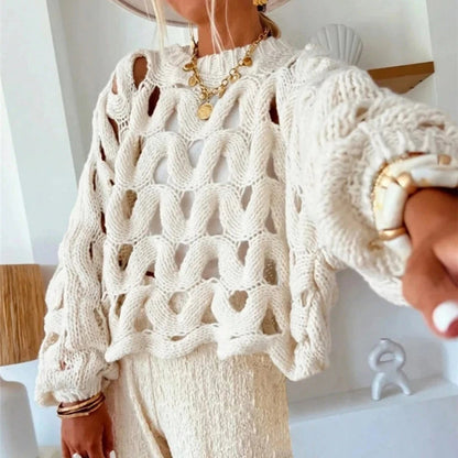 All-Season Knit Sweater