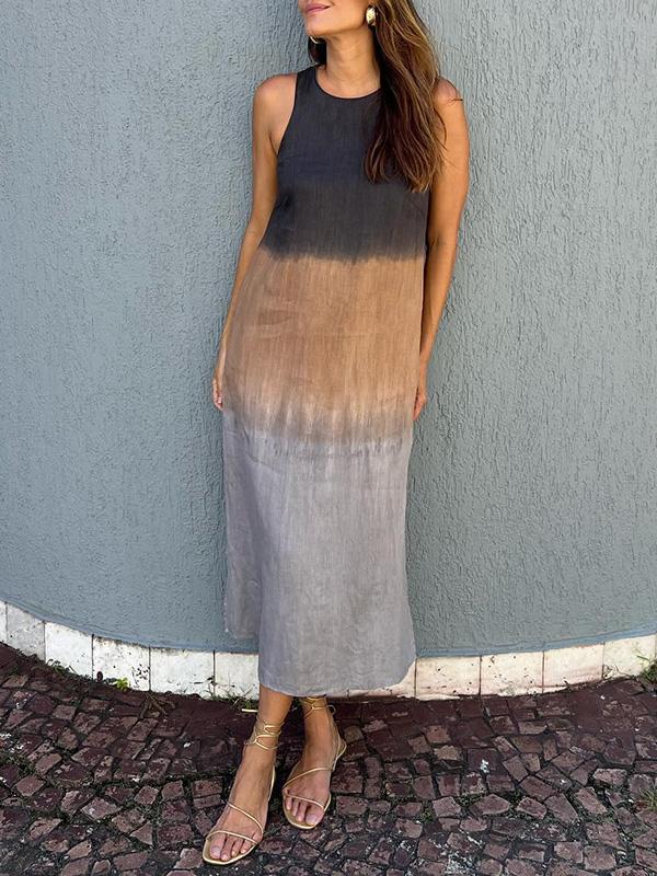 Breezy Gradient Chic Dress