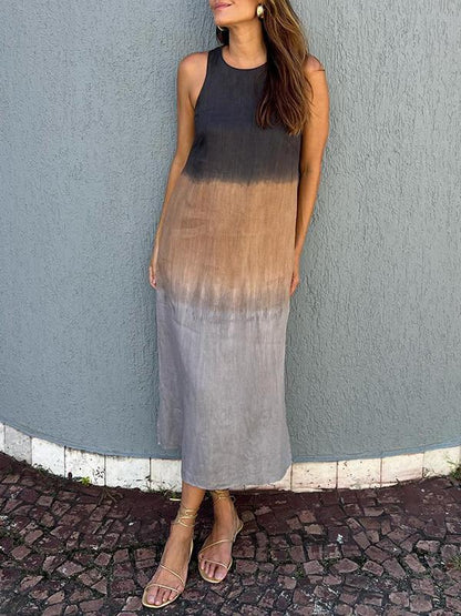 Breezy Gradient Chic Dress