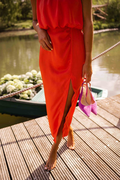 Elegant-Flow Summer Dress
