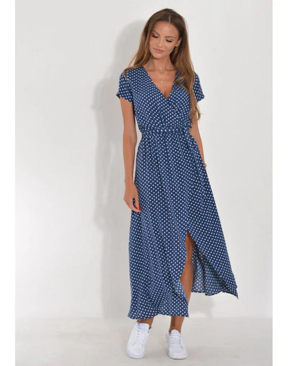 Elegant Flattering V-Neck Dress