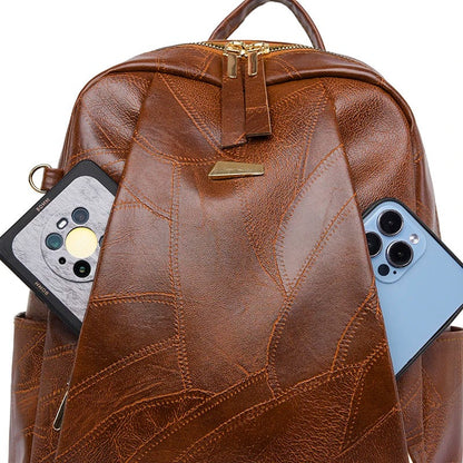 Stylish Leather Backpack for Everyday Sophistication
