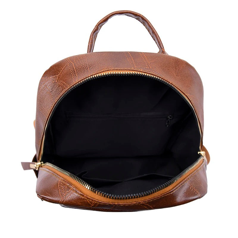 Stylish Leather Backpack for Everyday Sophistication
