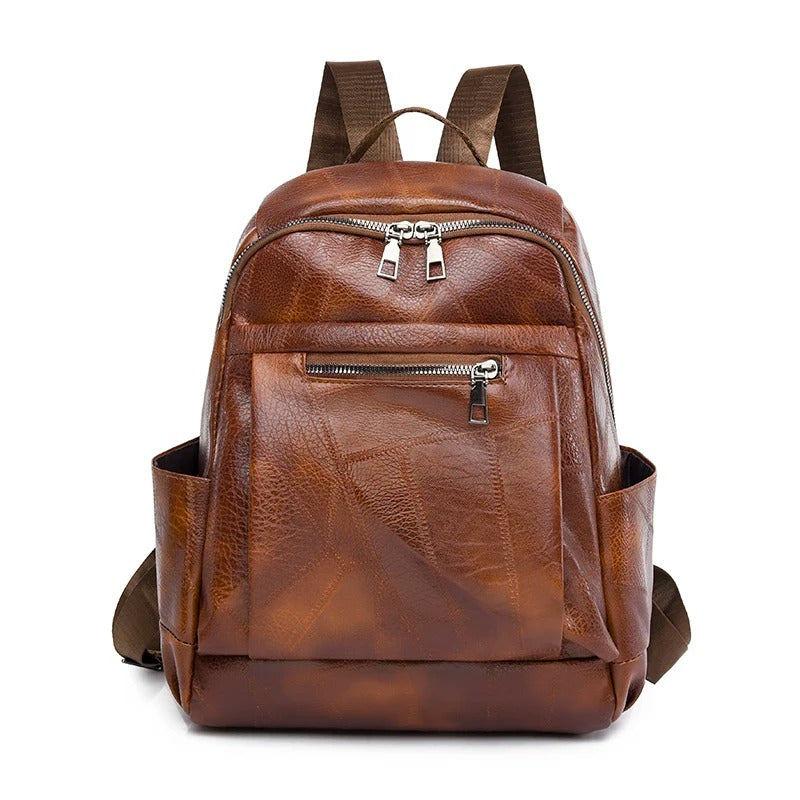Elegant Everyday Leather Backpack