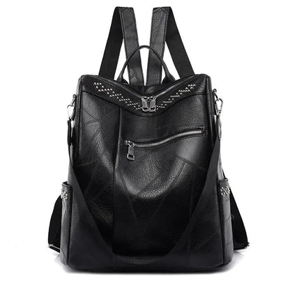 Elegant Leather Backpack for Empowered Women