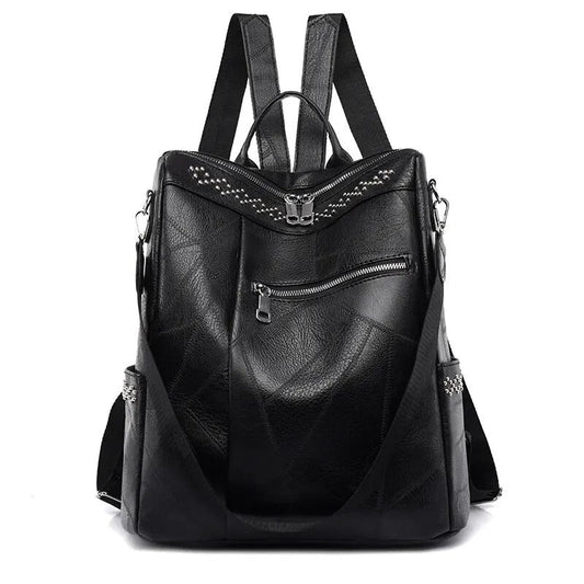 Elegant Leather Backpack for Empowered Women