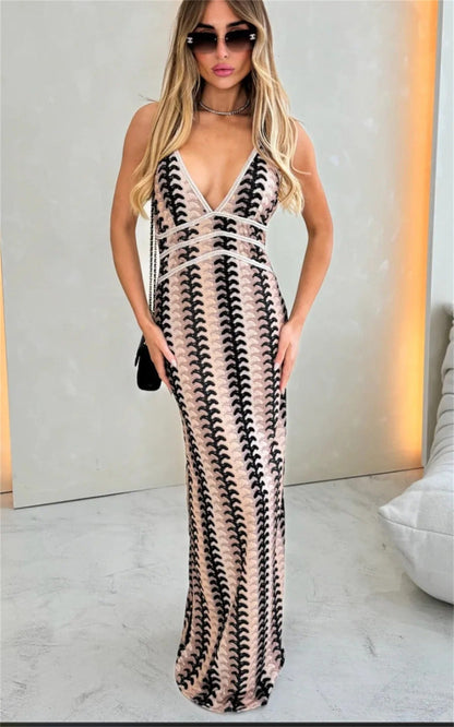 Effortless Chic V-Neck Dress