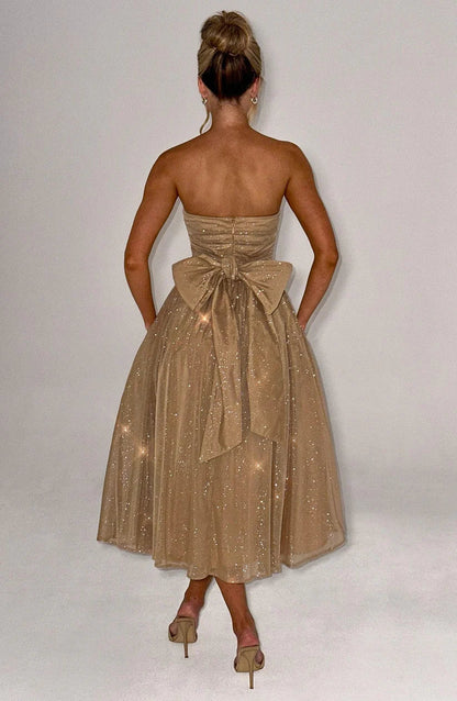 Sparkle Midi Dress for Glamorous Occasions